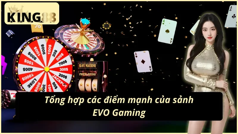 Evolution Gaming nhà phát hành casino live hàng đầu thế giới