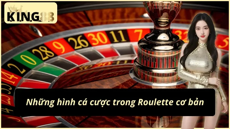 Bảng cửa cược trong và ngoài của roulette King88
