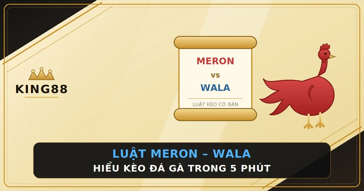 Luật Đá Gà Meron Wala – Giúp Anh Em Hiểu Kèo Trong 5 Phút